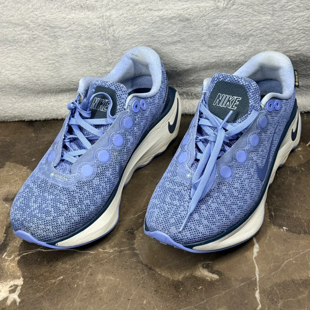 Nike Motiva Gore-Tex Running Shoes Womens 7.5 Blue HM0355 Waterproof Sneakers